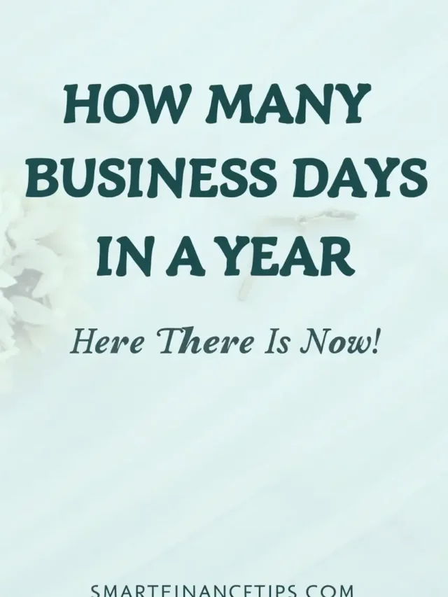 how many business days in a year