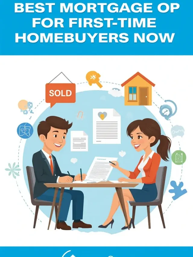 Best Mortgage Options for First-Time Homebuyers Now